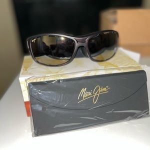 Maui Jim Waterman Matte Rootbeer Sunglasses